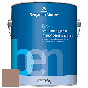Benjamin Moore Ben W626 Premium Interior Latex Eggshell краска цвет 2096-40 Gaucho Brown