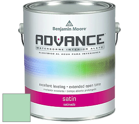 Benjamin Moore 792 Advance Interior Paint-Satin эмаль цвет 2036-50 Marina Bay