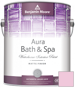 Краска Benjamin Moore Aura Bath & Spa Interior Paint Matte Finish (532) цвет 2086-60 Sweet Taffy