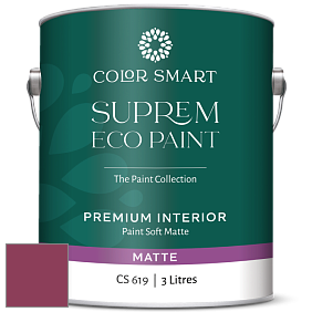 COLOR SMART CS 619 SUPREM ECO PAINT матовая краска цвет NCS S 3060-R20B 