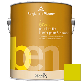 Краска Ben Premium Interior Latex Flat (W625) цвет 2025-30 New Lime