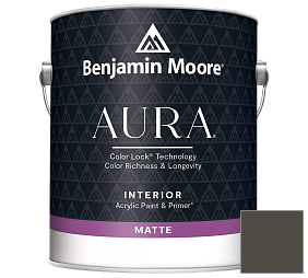 Краска Benjamin Moore Aura Interior Paint - Matte (522) цвет 2134-10 Night Horizon