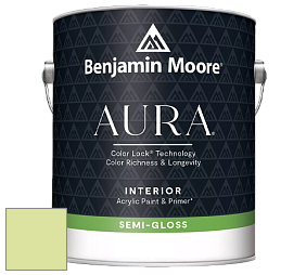 Benjamin Moore Aura 528 Waterborne Interior Semi-gloss Finish краска цвет NCS S 0530-G50Y 