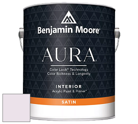 Benjamin Moore Aura 526 Waterborne Interior Satin Finish покрытие цвет NCS S 0510-R40B 