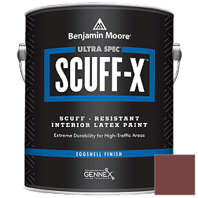 Краска Ultra Spec SCUFF-X Interior Eggshell Finish (485) цвет 2084-10 Brick Red