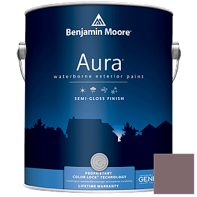 Краска Aura Waterborne Exterior Semi-Gloss Finish (632) цвет 1252 Mink Violet