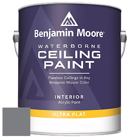 Benjamin Moore 508 Waterborne Ceiling Paint краска для потолков цвет 2121-20 Steel Wool