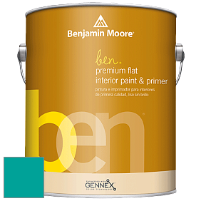 Benjamin Moore Ben W625 Premium Interior Latex Flat краска цвет NCS S 2060-B50G 