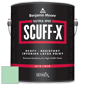 Benjamin Moore 486 Ultra Spec SCUFF-X Interior Satin Finish краска цвет 2036-50 Marina Bay