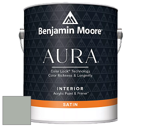 Benjamin Moore Aura 526 Waterborne Interior Satin Finish покрытие цвет NCS S 3005-G20Y 