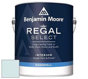 Benjamin Moore 549 Regal Select Waterborne Interior Eggshell Finish краска цвет 2051-70 Crystal Blue