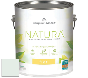Benjamin Moore 512 Natura Interior Flat Finish матовая краска цвет 845 Emerald Vapor