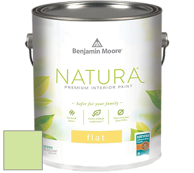 Benjamin Moore 512 Natura Interior Flat Finish матовая краска цвет 2031-50 Key Lime