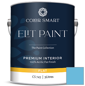 Краска COLOR SMART CS 745 ELIT PAINT глубокоматовая моющаяся краска цвет 789 Sea to Shining Sea