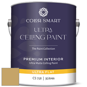 COLOR SMART CS 758 ULTRA CEILING PAINT ультраматовая краска цвет AF-370 