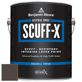 Benjamin Moore 485 Ultra Spec SCUFF-X Interior Eggshell Finish краска цвет 2114-10 Bittersweet Chocolate