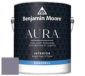 Benjamin Moore Aura 524 Waterborne Interior Eggshell Finish краска цвет 2117-40 Tropical Dusk