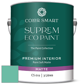 COLOR SMART CS 619 SUPREM ECO PAINT матовая краска цвет 2047-40 Capri Seas