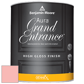 Benjamin Moore Aura 148 Grand Entrance High Gloss эмаль цвет 2012-50 Perky Peach