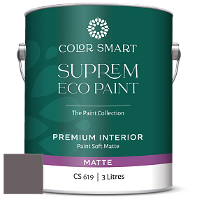 COLOR SMART CS 619 SUPREM ECO PAINT матовая краска цвет NCS S 7005-R20B 