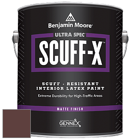 Benjamin Moore 484 Ultra Spec SCUFF-X Interior Matte Finish краска цвет NCS S 7020-Y90R 