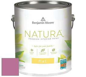 Benjamin Moore 512 Natura Interior Flat Finish матовая краска цвет NCS S 2050-R30B 
