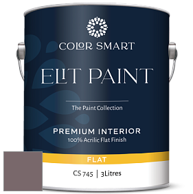 COLOR SMART CS 745 ELIT PAINT глубокоматовая моющаяся краска цвет NCS S 6010-R10B 