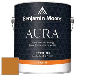 Benjamin Moore Aura 526 Waterborne Interior Satin Finish покрытие цвет NCS S 3065-Y20R 