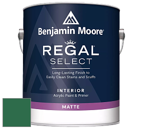 Benjamin Moore 548 IRegal Select Interior Paint - Matte краска цвет 2039-10 Deep Green