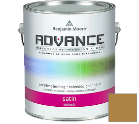 Краска Benjamin Moore 792. Advance Interior Paint-Satin эмаль цвет 2152-10 Medieval Gold