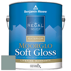 Benjamin Moore W096 Regal Select Exterior Paint-Moor GloSoft Gloss Finish краска цвет AF-500 