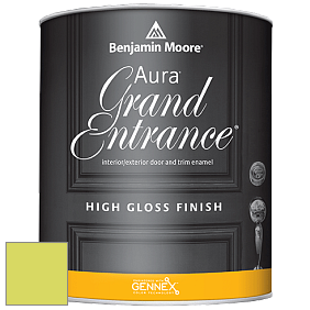 Benjamin Moore Aura 148 Grand Entrance High Gloss эмаль цвет 2026-40 Apple Green