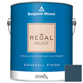 Краска Regal Select Waterborne Interior Eggshell Finish (549) цвет 2059-10 Marine Blue