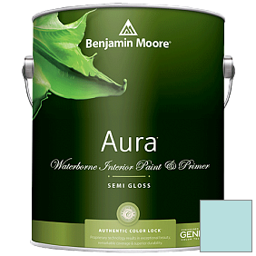 Краска Aura Waterborne Interior Semi-gloss Finish (528) цвет 750 Seabrook