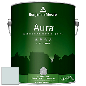 Benjamin Moore Aura 629 Waterborne Exterior Flat Finish краска цвет AF-540 