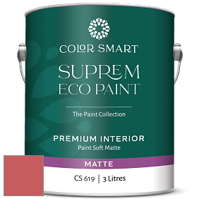 COLOR SMART CS 619 SUPREM ECO PAINT матовая краска цвет 2008-30 Raspberry Blush