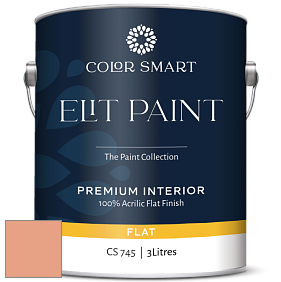 COLOR SMART CS 745 ELIT PAINT глубокоматовая моющаяся краска цвет 2168-40 Peachland