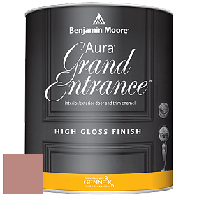 Benjamin Moore Aura 148 Grand Entrance High Gloss эмаль цвет 2094-40 Soft Cranberry