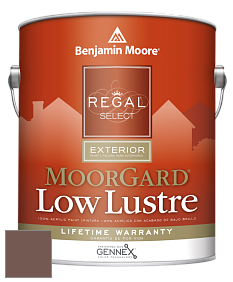 Benjamin Moore W103 Regal Select Exterior Paint-MoorGard Low Lustre Finish краска цвет 2106-30 Pine Cone