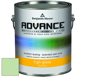 Benjamin Moore 794 Advance Interior Paint-High Gloss глянцевая алкидная эмаль цвет 2032-50 Early Spring Green