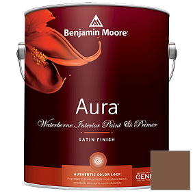 Краска Aura Waterborne Interior Satin Finish (526) цвет 2164-20 Marsh Brown