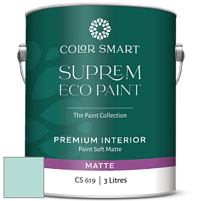 COLOR SMART CS 619 SUPREM ECO PAINT матовая краска цвет 667 Maritime Blue