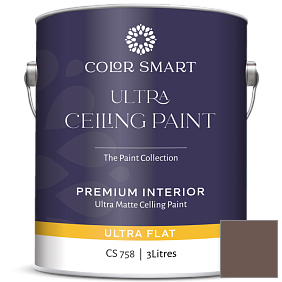Краска COLOR SMART CS 758 ULTRA CEILING PAINT ультраматовая краска цвет 1246 Cup o' Java