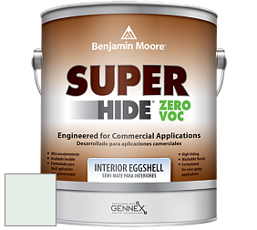 Benjamin Moore 357 Super Hide Zero Voc Interior Eggshell краска цвет 845 Emerald Vapor