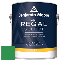 Benjamin Moore 547 Regal Select Waterborne Interior Flat Finish краска цвет NCS S 2070-G10Y 