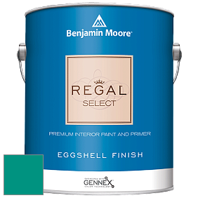 Benjamin Moore 549 Regal Select Waterborne Interior Eggshell Finish краска цвет 2048-30 Aruba Blue