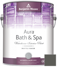 Краска Benjamin Moore Aura Bath & Spa Interior Paint Matte Finish (532) цвет 1484 Ashwood Moss