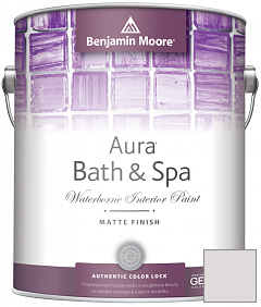 Краска Benjamin Moore Aura Bath & Spa Interior Paint Matte Finish (532) цвет 2113-70 Antique Pearl