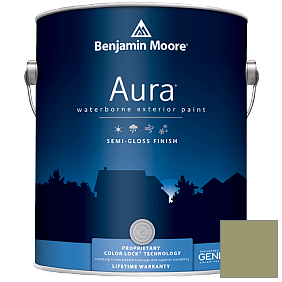 Краска Aura Waterborne Exterior Semi-Gloss Finish (632) цвет 488 Mountain Lane