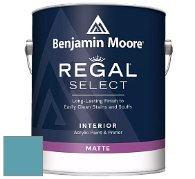 Benjamin Moore 548 IRegal Select Interior Paint - Matte краска цвет 2057-40 Ash Blue